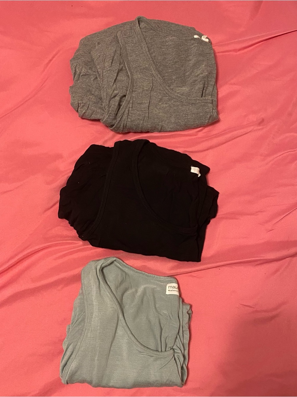 Maurice’s maternity tank tops (lot of 3)